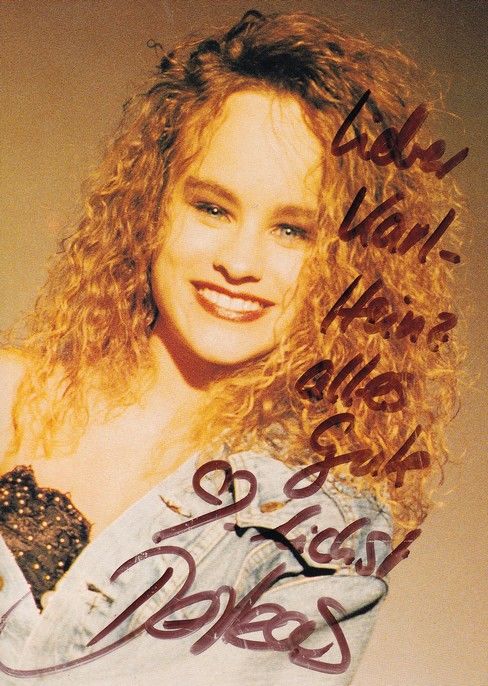 Autogramm Pop | DORKAS | 1991 "Oh Tom" (Portrait Color) Jupiter