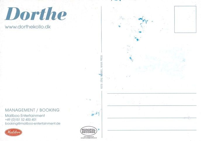 Autogramm Schlager | Dorthe KOLLO | 2010er (Portrait Color) Maliboo