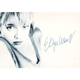 Autogramm Pop (Belgien) | ELISA WAUT | 1998 "Commedia" (Megadisc)