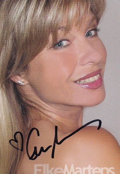 Autogramm Schlager | Elke MARTENS | 2010er (Biografie) Singularis
