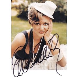 Autogramm Pop | Ella ENDLICH | 2010 "Da" (Portrait Color Warner)