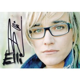Autogramm Pop | Elli ERL | 2000er (Portrait Color a1-artists) DSDS