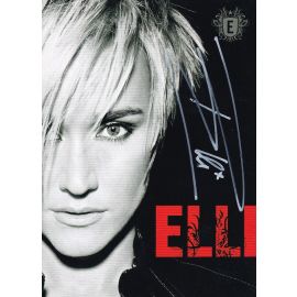 Autogramm Pop | Elli ERL | 2007 "Moving On" (Portrait SW Hitch) DSDS