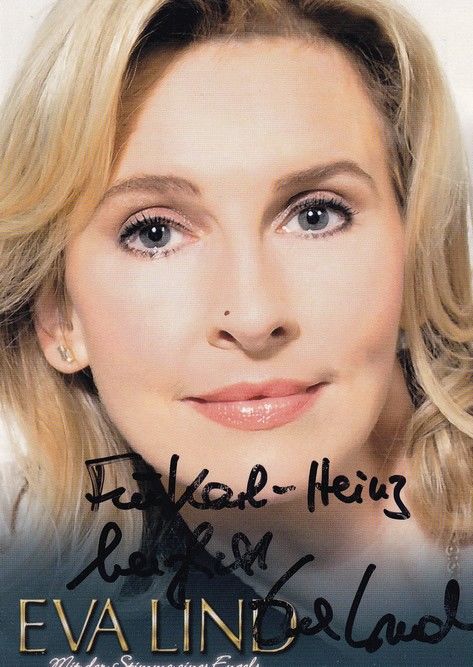 Autogramm Klassik | Eva LIND | 2007 "Grosse Operettengala" (Portrait Color)