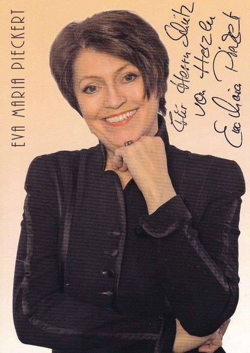 Autogramm Schlager | Eva Maria PIECKERT | 2010er (Portrait Color) Website
