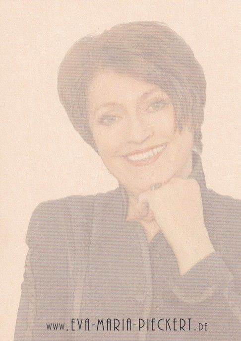Autogramm Schlager | Eva Maria PIECKERT | 2010er (Portrait Color) Website