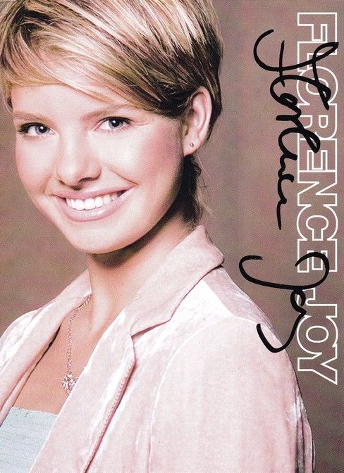 Autogramm Pop | Florence JOY | 2004 "Hope" (Portrait Color) Polydor Poptone