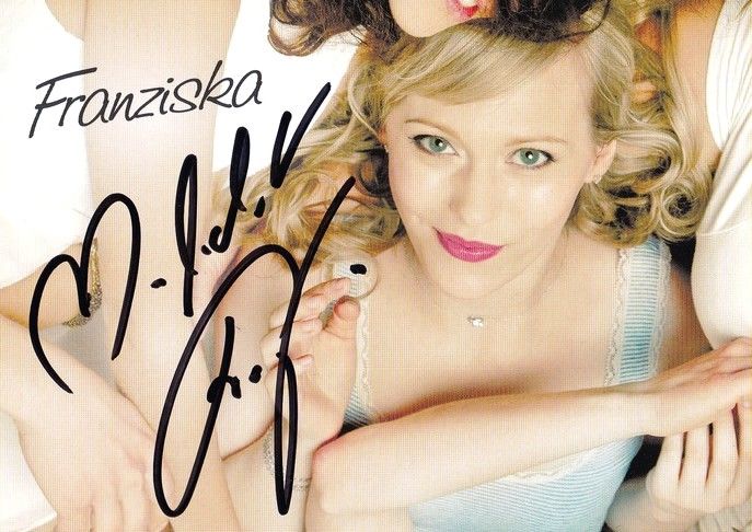 Autogramm Schlager | FRANZISKA | 2015 "Magnetisch" (DA Music)