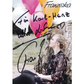 Autogramm Schlager | FRANZISKA | 2017 "10 Jahre Sommergefühl" (DA Music)