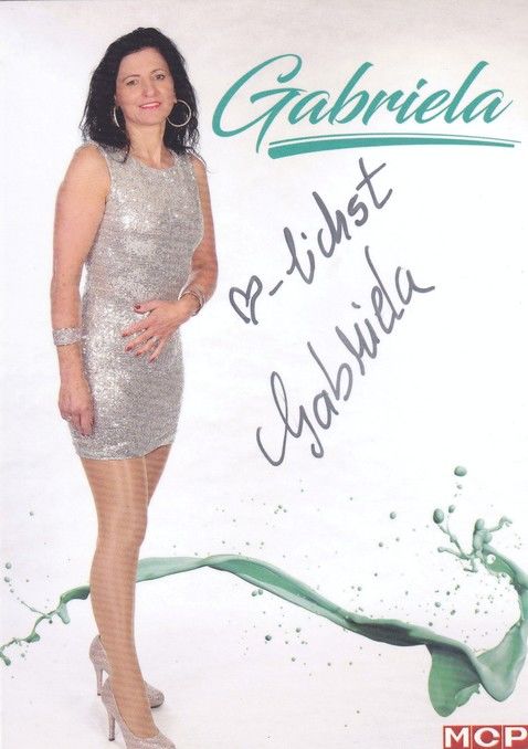 Autogramm Schlager | GABRIELA | 2018 "Das Ist Unser Tag" (MCP)