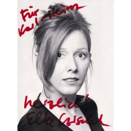 Autogramm Schauspieler | Elke CZISCHEK | 1990er (Portrait SW Rüdel)