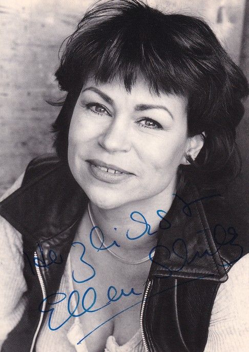 Autogramm Schauspieler | Ellen SCHULZ | 2000er (Portrait SW) Simon
