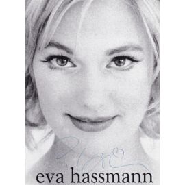 Autogramm Schauspieler | Eva HASSMANN | 2000er (Portrait SW) Schoppe
