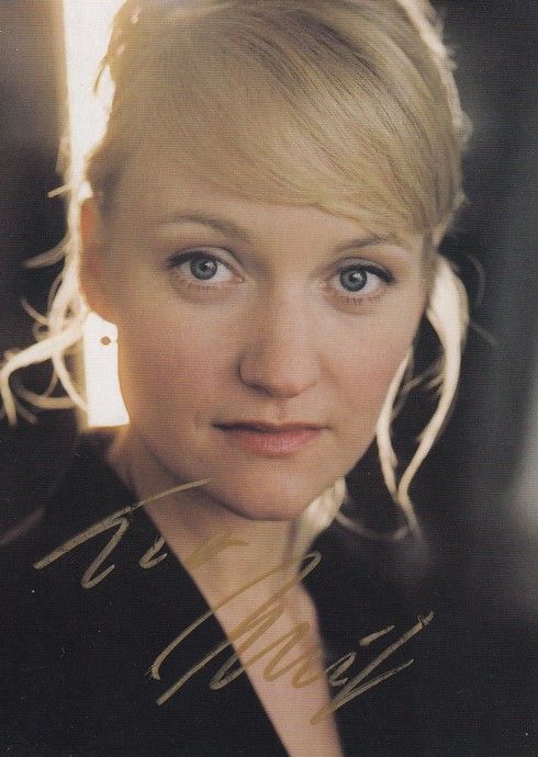Autogramm Schauspieler | Eva HERZIG | 2000er (Portrait Color) Gern