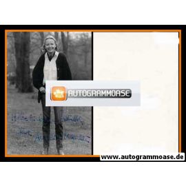 Autogramm Schauspieler | Angelika MAHLAU | 1990er Foto (Portrait SW)
