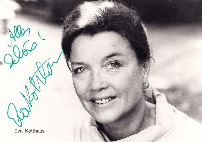 Autogramm Schauspieler | Eva KOTTHAUS | 2000er (Portrait SW Rüdel) Zemann
