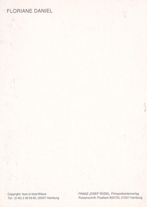 Autogramm Schauspieler | Floriane DANIEL | 2000er (Portrait SW Rüdel)