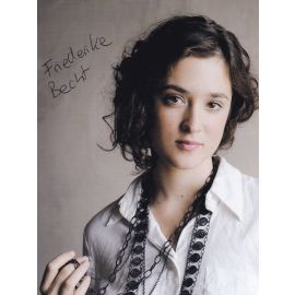Autogramm Schauspieler | Friederike BECHT | 2010er (Portrait Color) Lux