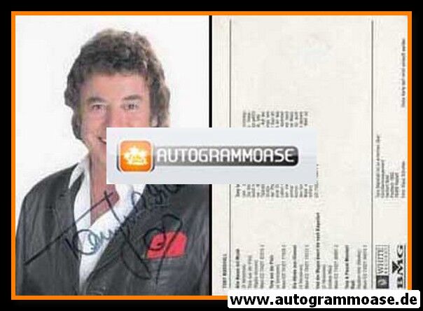 Autogramm Schlager | Tony MARSHALL | 2000 "Tony Total" (Portrait Color White) 1