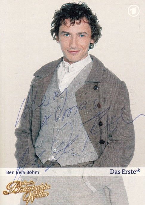 Autogramm TV | ARD | Ben Bela BÖHM | 2000er "Sophie - Braut Wider Willen" (Manthey)