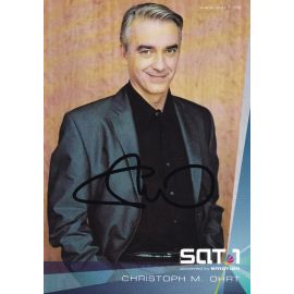 Autogramm TV | SAT1 | Christoph M. OHRT | 2000er "Edel & Starck" (Portrait Color Eichhorst) 1