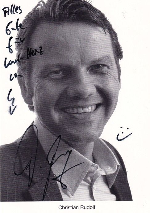 Autogramm TV | ARD | Christian RUDOLF | 2000er "Lindenstrasse" (Lukaschek)