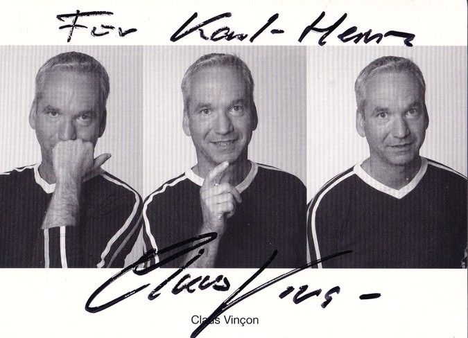 Autogramm TV | ARD | Claus VINCON | 2000er "Lindenstrasse" (Lukaschek) Collage