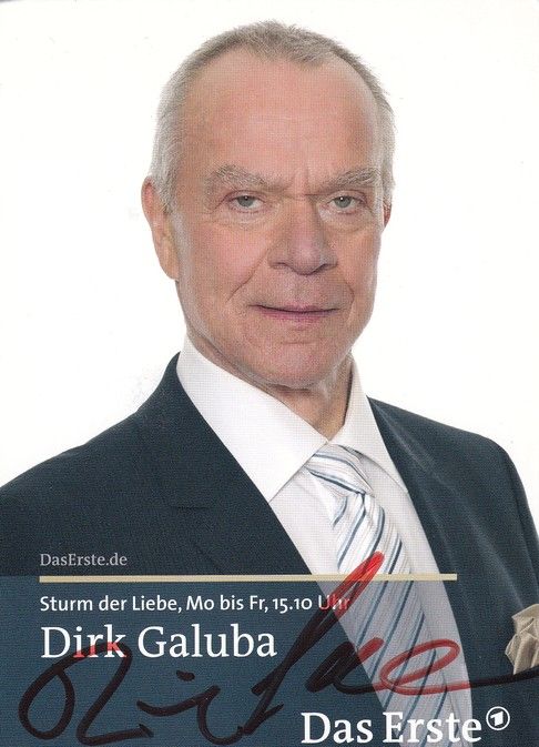 Autogramm TV | ARD | Dirk GALUBA | 2010er "Sturm Der Liebe" (Wilschewski)