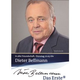 Autogramm TV | ARD | Dieter BELLMANN | 2010 "In Aller Freundschaft" (Krajewsky)