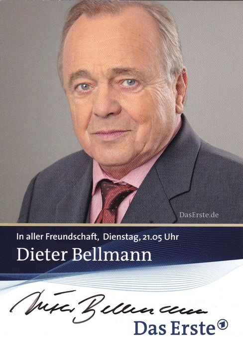 Autogramm TV | ARD | Dieter BELLMANN | 2010 "In Aller Freundschaft" (Krajewsky)