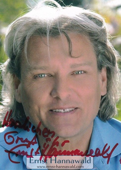 Autogramm Schauspieler | Ernst HANNAWALD | 2010er (Portrait Color)