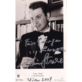 Autogramm Film | Erwin STRAHL | 1952 "Hochzeitsglocken" (Portrait SW Kolibri)
