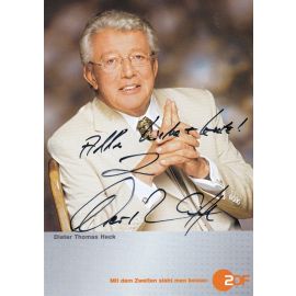 Autogramm TV | ZDF | Dieter Thomas HECK | 2007 (Portrait Color) Esser