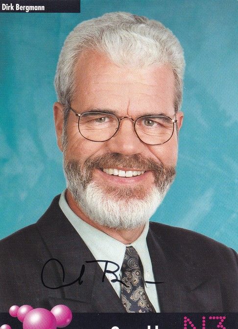 Autogramm TV | N3 | Dirk BERGMANN | 1990er (Portrait Color) Drischel