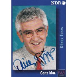 Autogramm TV | N3 | Denes TÖRZS | 1990er (Portrait Color) Drischel