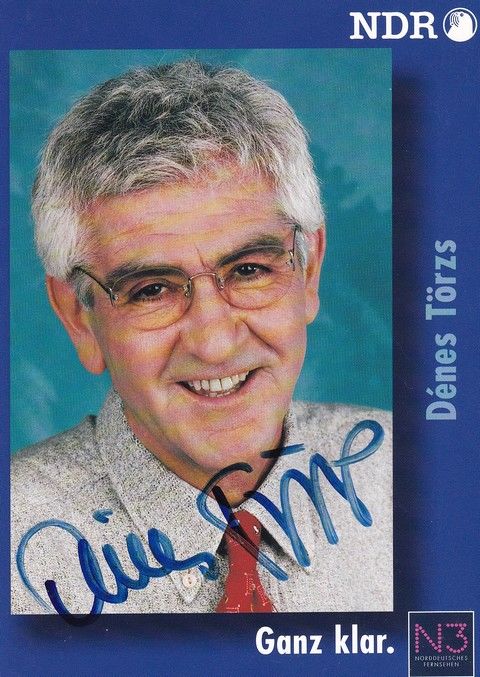 Autogramm TV | N3 | Denes TÖRZS | 1990er (Portrait Color) Drischel