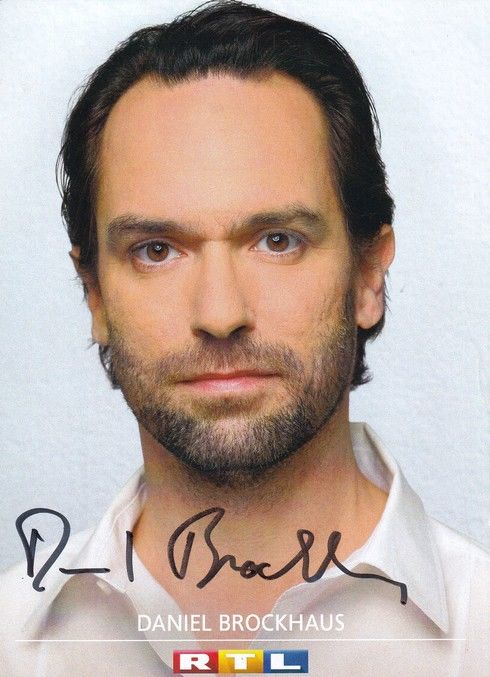 Autogramm TV | RTL | Daniel BROCKHAUS | 2010er "Alles Was Zählt" (Gregorowius)