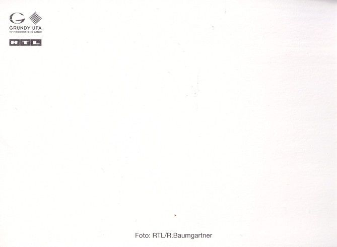 Autogramm TV | RTL | Daniel FEHLOW | 2000er "GZSZ" (Portrait Color Baumgartner) quer