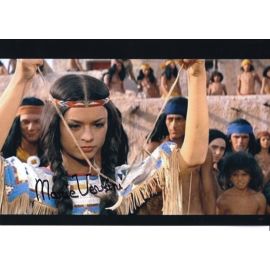 Autogramm Film (FR) | Marie VERSINI | 1963 Foto "Winnetou" (Filmszene Color XL)