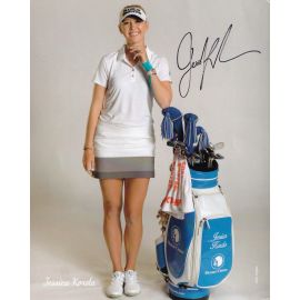 Autogramm Golf (USA) | Jessica KORDA | 2010er (Portrait Color XL)