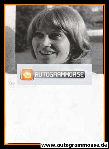 Autogramm Schauspieler | Johanna MERTINZ | 1980er Foto (Portrait SW)