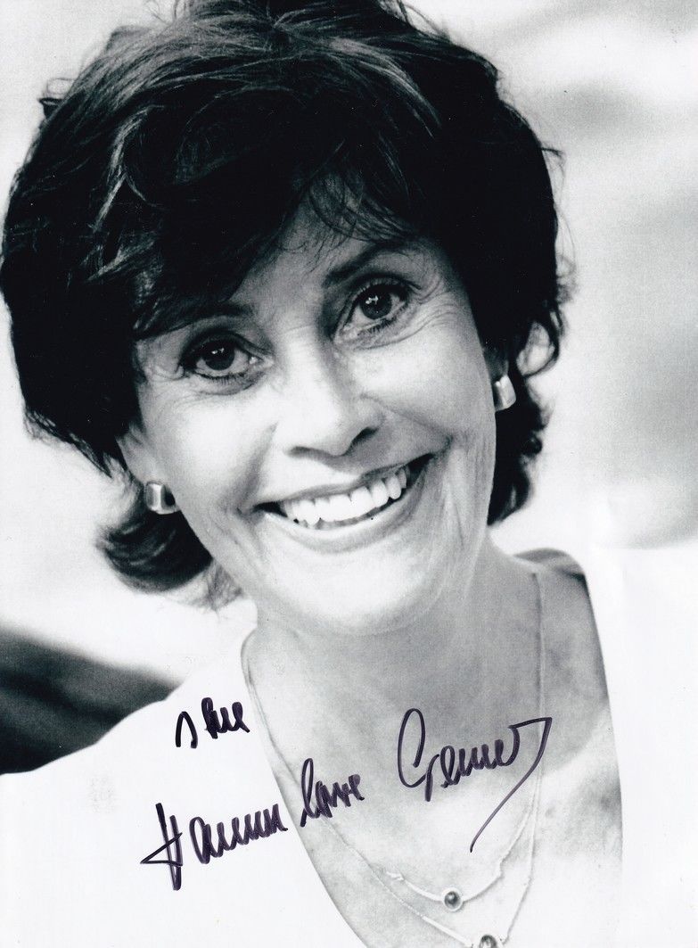 Autogramm Schauspieler | Hannelore CREMER | 2000er Foto (Portrait SW XL)