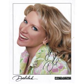 Autogramm Radio (USA) | DELILAH Rene Luke | 2000er Foto (Portrait Color XL)