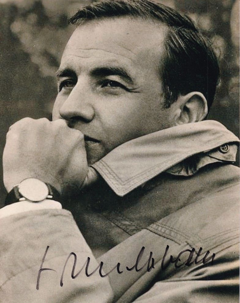 Autogramm Schauspieler | Armin MUELLER-STAHL | 1980er Foto (Portrait SW XL)