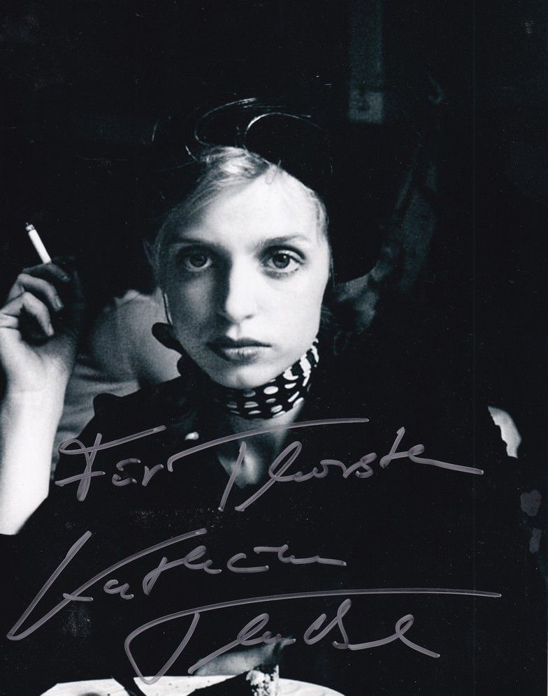 Autogramm Schauspieler | Katharina THALBACH | 1980er Foto (Portrait SW XL)