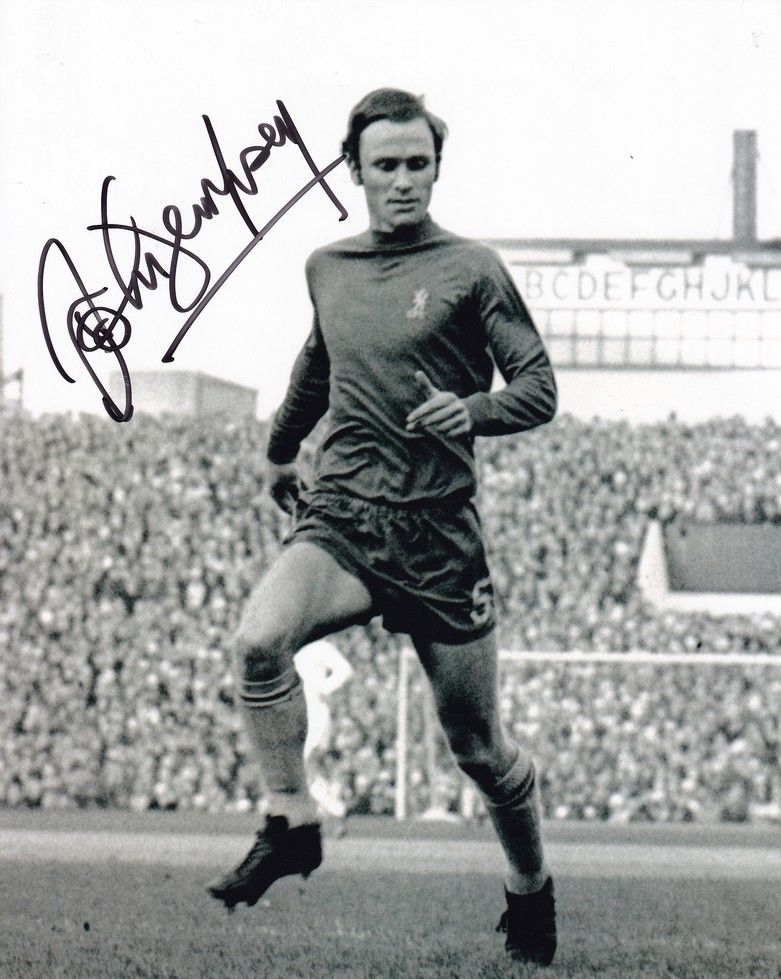 Autogramm Fussball | FC Chelsea | 1970er Foto | John DEMPSEY (Spielszene SW XL)