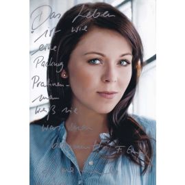 Autogramm Schauspieler | Anna EWELINA | 2010er Foto (Portrait Color XL)