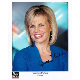 Autogramm Model / TV (USA) | Gretchen CARLSON | 2000er Foto (Portrait Color XL Fox) Miss America