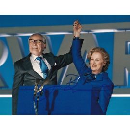 Autogramm Film (UK) | Jim BROADBENT | 2011 Foto "The Iron Lady" XL