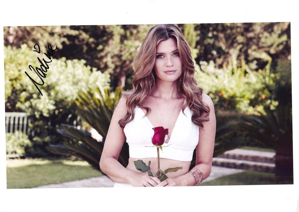 Autogramm Celebrity | Nadine KLEIN | 2010er (Portrait Color XL) Bachelorette